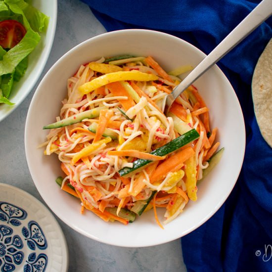 Kani Salad - Recipe photo by donnadundasblog