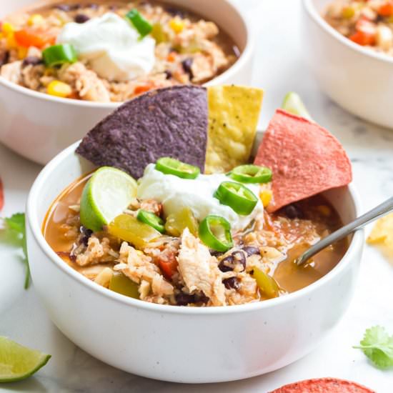 Instant Pot Southwest Chicken Soup - Recipe photo by RandaDerkson