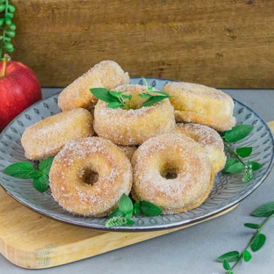Apple Cider Doughnuts - Recipe photo by House of Elyn Ryn