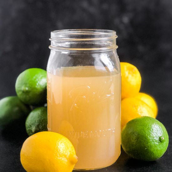 Homemade Sour Mix - Recipe photo by Inspired Fresh Life