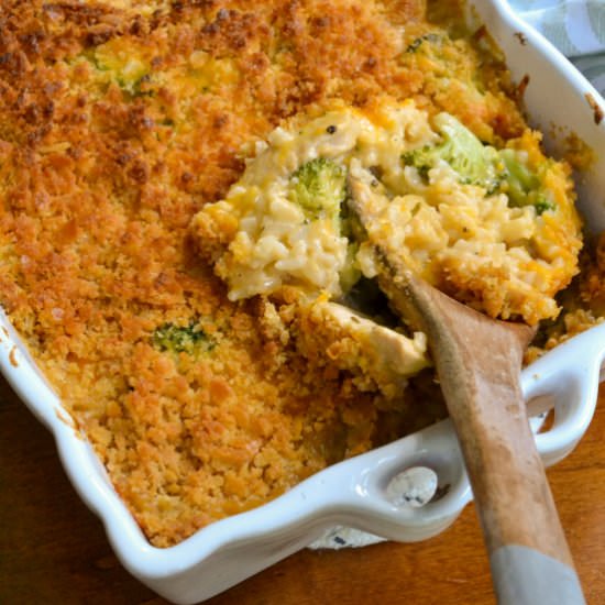 Chicken Broccoli Rice Casserole - Recipe photo by Small Town Woman