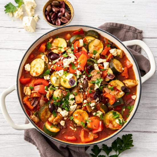 Mediterranean Chicken Casserole - Recipe photo by itsnotcomplicatedrecipes
