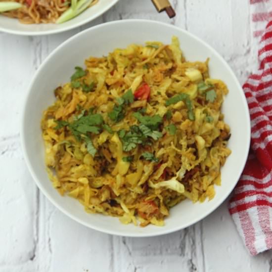 10 Minute Salvation Cabbage - Recipe photo by Spice Chronicles