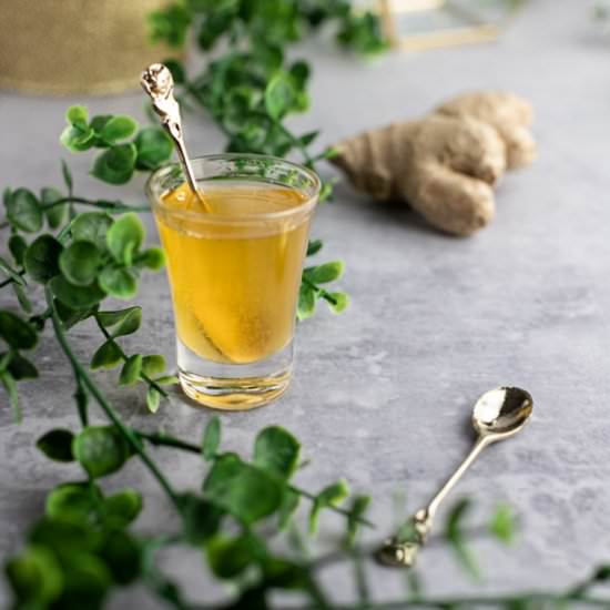 Pineapple Ginger Syrup - Recipe photo by The Littlest Crumb