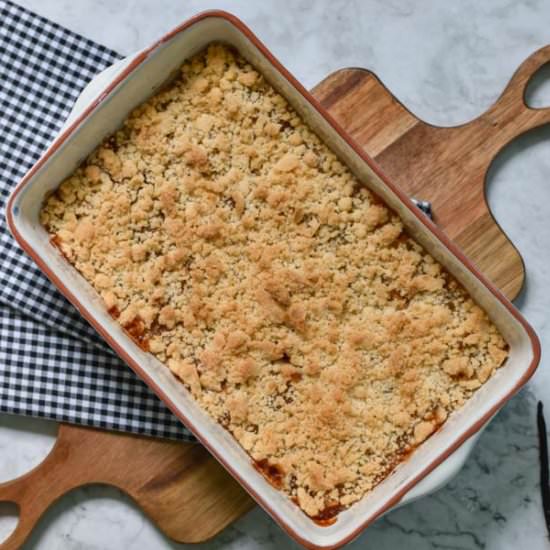 Best Apple Crumble with Cinnamon - Recipe photo by Cooking Gorgeous