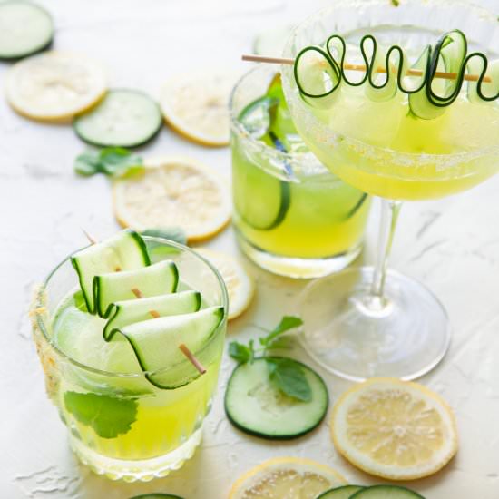 Spa Water – Vodka Cocktail - Recipe photo by ElyseCreates