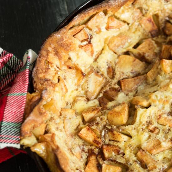 German Apple Pancake - Recipe photo by Barbara Curry