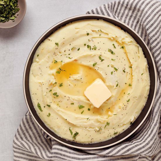 Dairy-Free Mashed Potatoes - Recipe photo by paperandheart