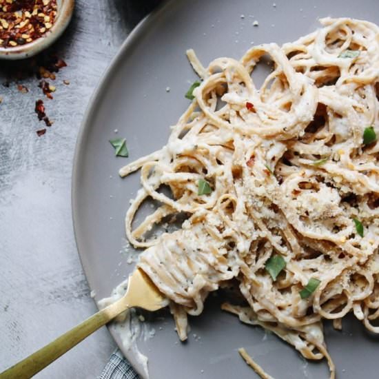 Homemade Alfredo Sauce - Recipe photo by thefigjar