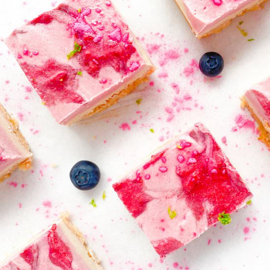 Vegan Raspberry Rose Cheesecake - Recipe photo by Revelinplants