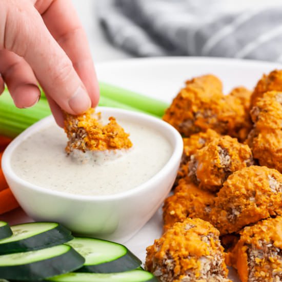 Buffalo Cauliflower Wings - Recipe photo by cleanfooddirtygirl