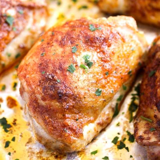 How to Cook Frozen Chicken Thighs - Recipe photo by adinutza