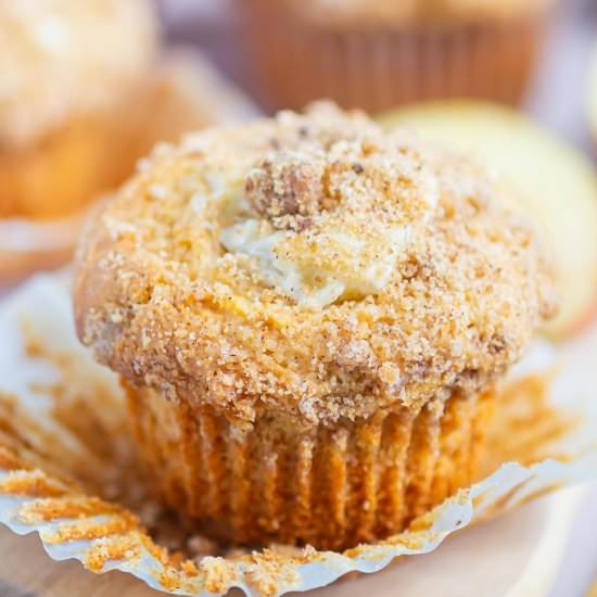 Apple Streusel Muffins - Recipe photo by pumpkinnspice