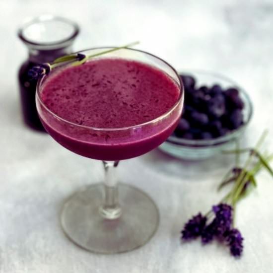 Blueberry Lavender Cocktail - Recipe photo by emilyfabulous
