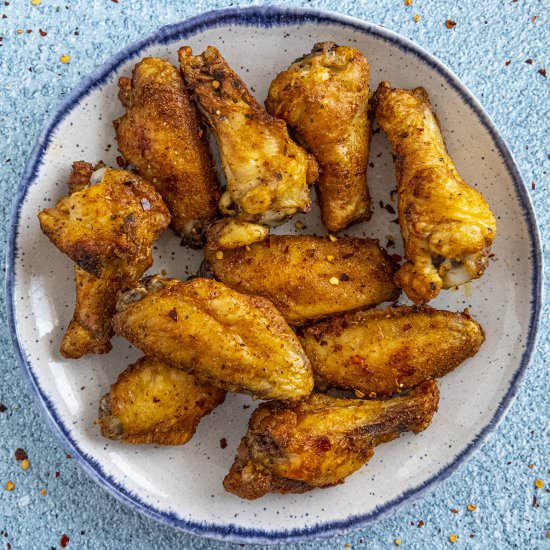 Air Fryer Chicken Wings - Recipe photo by ChiliPepperMadness