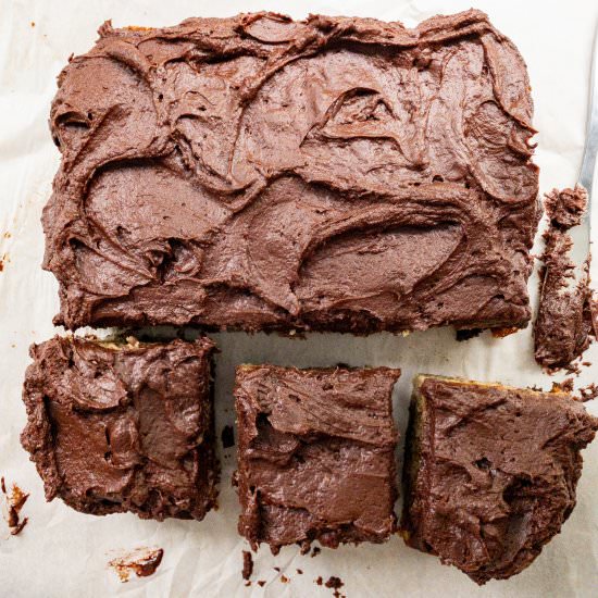 Chocolate Zucchini Banana Cake - Recipe photo by ThePypersKitchen