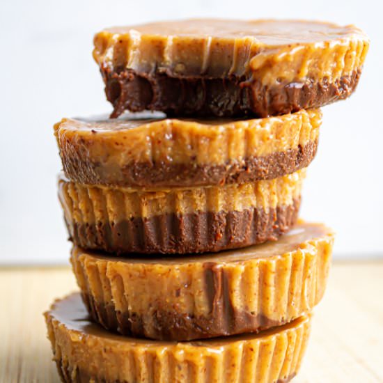 Raw Vegan Almond Butter Cups - Recipe photo by simplyfreshfoodie