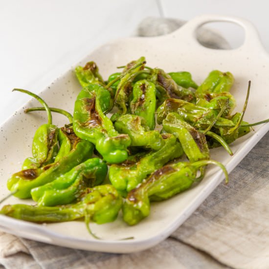 Shishito Peppers - Recipe photo by dwayland
