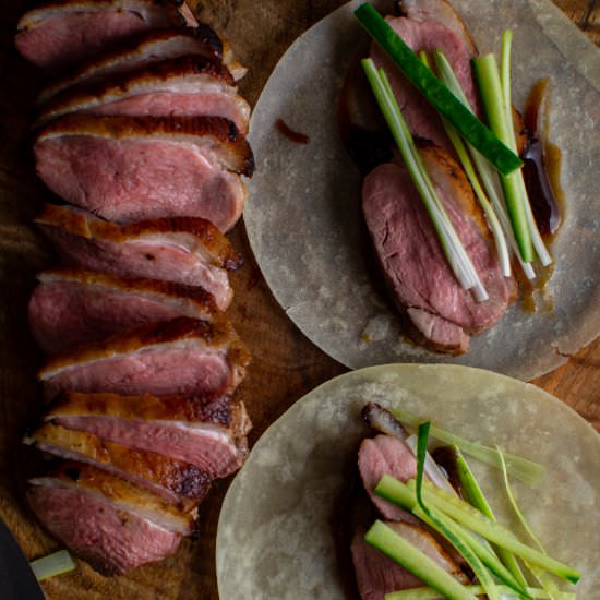 Peking Duck Pancakes - Recipe photo by AnotherFoodBlogger