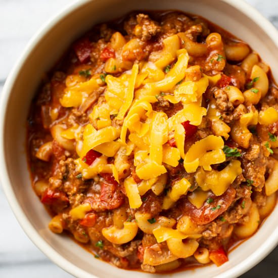 american goulash - Recipe photo by saltandlavender