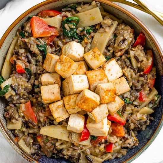Quick Green Curry Fried Rice - Recipe photo by tastythriftytimely