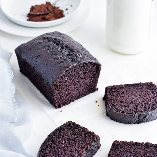 Eggless Chocolate Cake - Recipe photo by Annikaeats