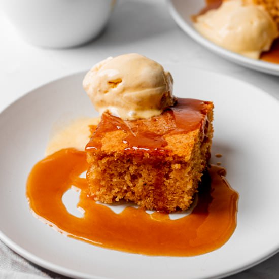 Sticky Toffee Pudding with no Dates - Recipe photo by Searchingforspice