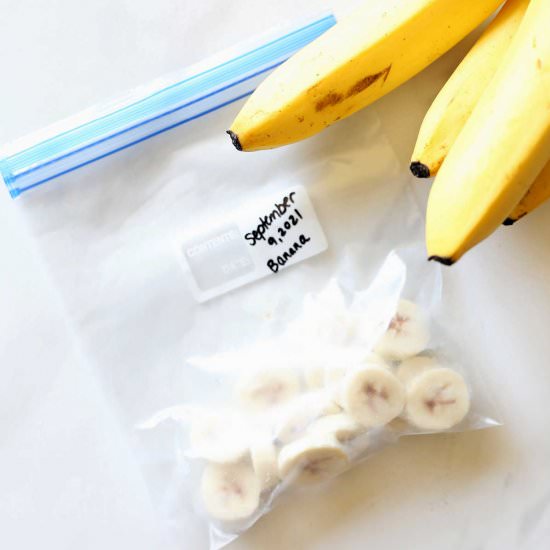 How To Freeze Bananas For Smoothies - Recipe photo by Delightful Mom Food