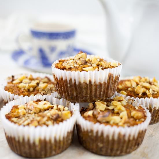 Healthy Pumpkin Banana Muffins - Recipe photo by lovefoodnourish