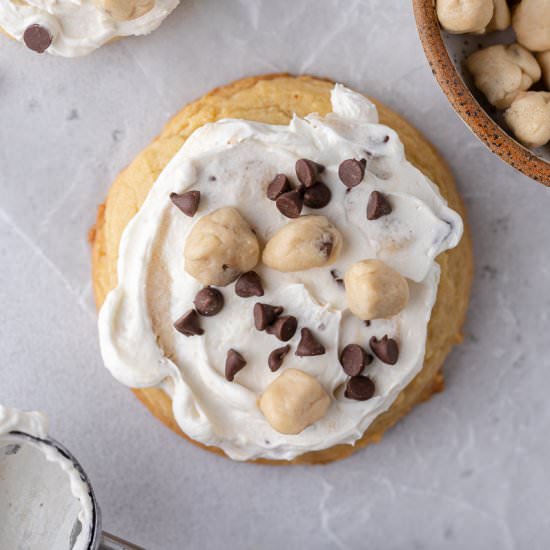 Crumbl cookie dough cookies - Recipe photo by lifestyleofafoodie