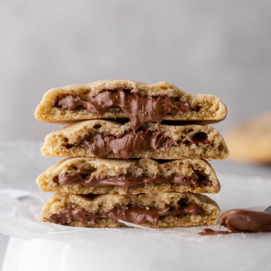Crumbl hazelnut churro cookies - Recipe photo by lifestyleofafoodie