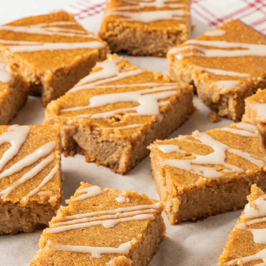 Keto Spice Cake with Maple Glaze - Recipe photo by debsdailydish