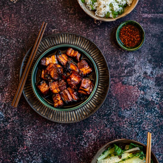 Red Braised Pork Belly - Recipe photo by heinstirred