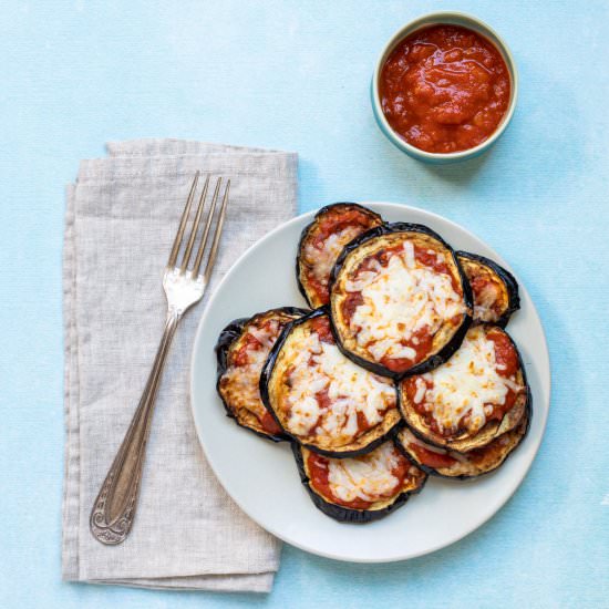 Air Fryer Eggplant Parmesan - Recipe photo by Chef Molly