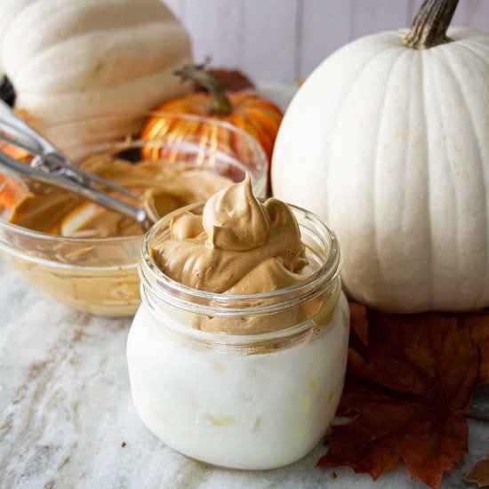 Pumpkin Spice Whipped Coffee - Recipe photo by The HoneyBee