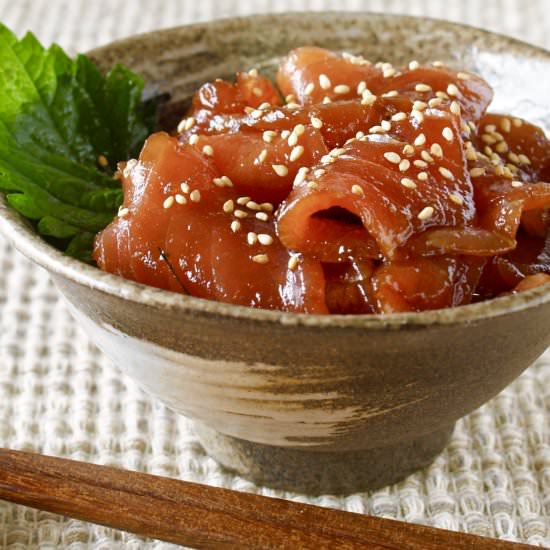 Maguro Zuke Don - Recipe photo by ochikeron