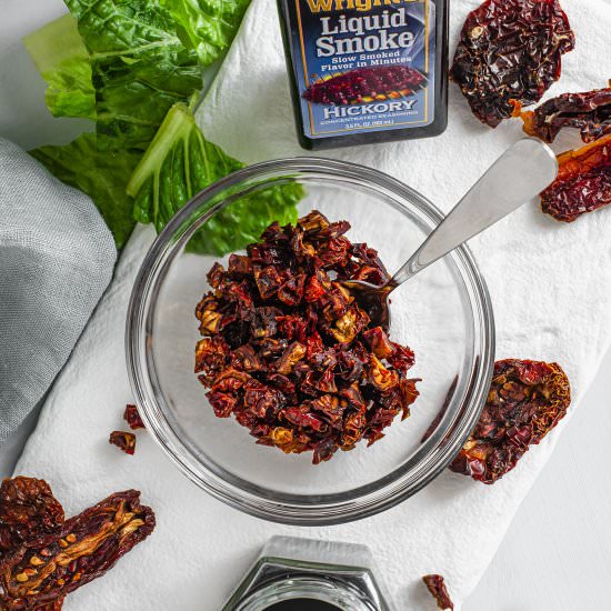 Sun-Dried Tomato "Bacon Bits"! - Recipe photo by tastythriftytimely