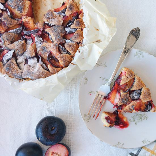 New York Times Plum Torte - Recipe photo by shabunya_tanya