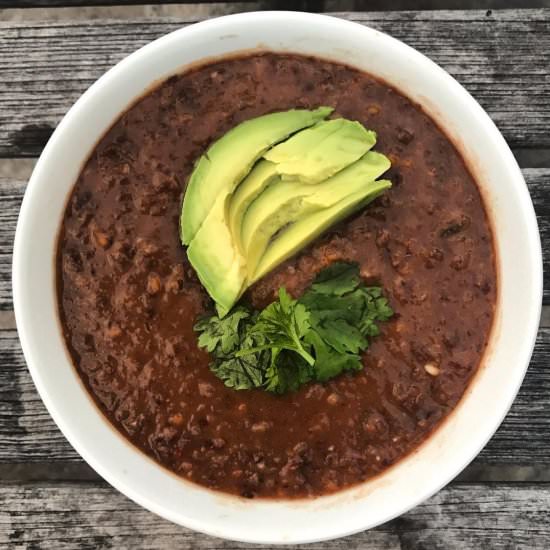 Panera Black Bean Soup - Recipe photo by bitrecipes
