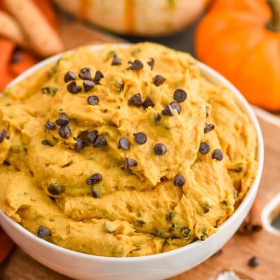 Pumpkin Cookie Dough Dip - Recipe photo by simplejoy