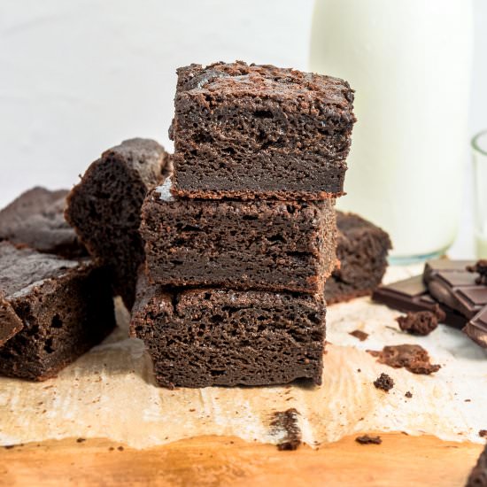 Mochi Brownies - Recipe photo by Chopnotch