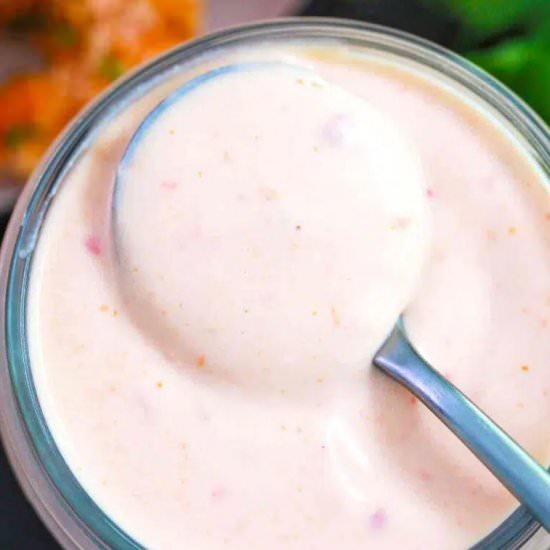 Bang Bang Sauce - Recipe photo by peasandpeonies