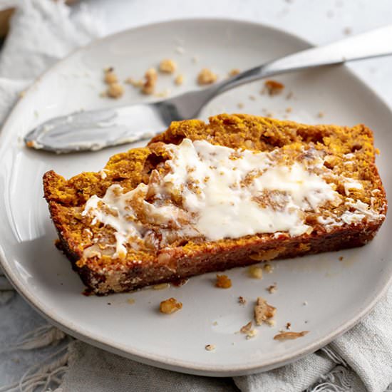 Pumpkin Banana Bread - Recipe photo by thebakersalmanac