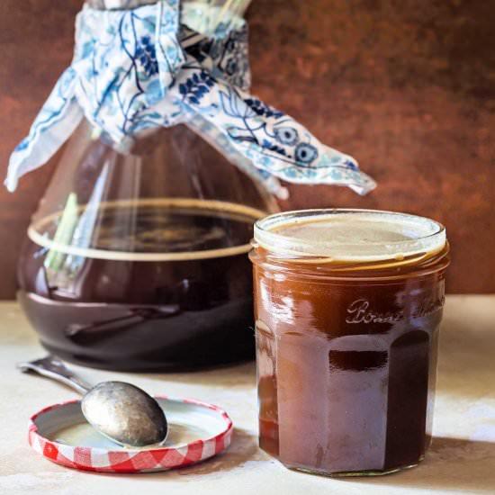 Butterscotch Coffee Syrup - Recipe photo by onlinepastrychef