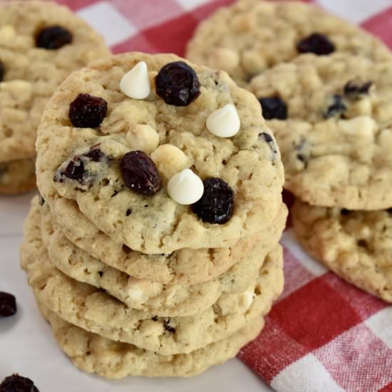 White Chocolate Cranberry Cookies W - Recipe photo by thisdelicioushouse