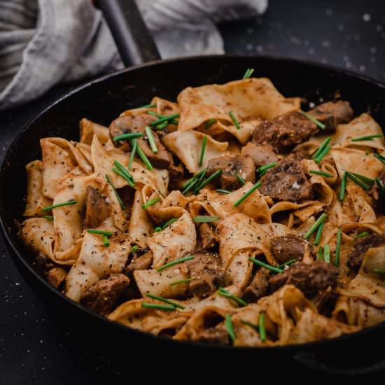 Slow-Cooked Beef Stroganoff - Recipe photo by The Irishmans Wife