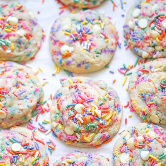 Birthday Cake Cookies - Recipe photo by thebakingchocolatess