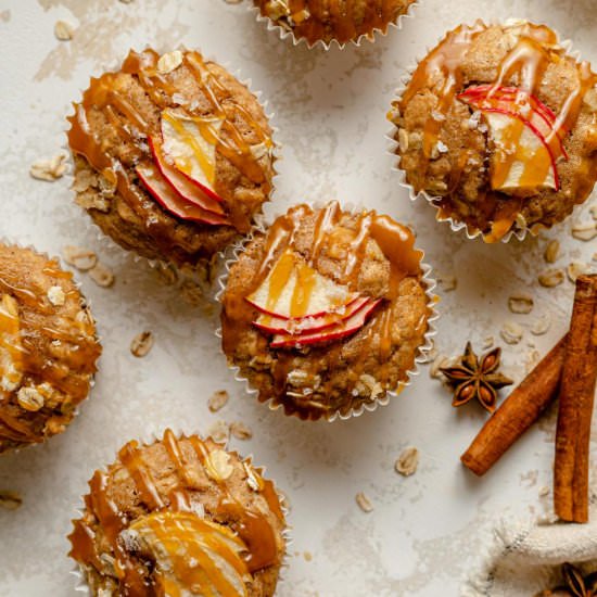Apple Oatmeal Muffins - Recipe photo by eatloveeat