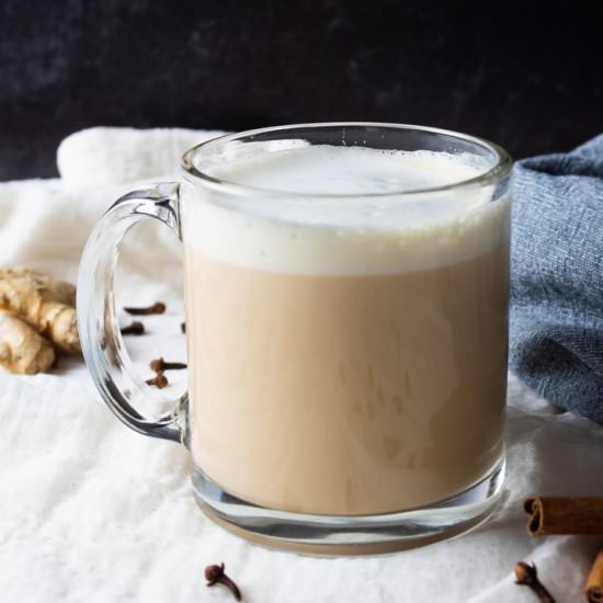 Easy AIP Chai Tea Latte Concentrate - Recipe photo by HurriedHealthNut