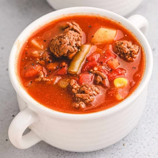 Hamburger Soup - Recipe photo by AllThingsMamma